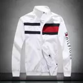 veste neoprene tommy hilfiger flag white